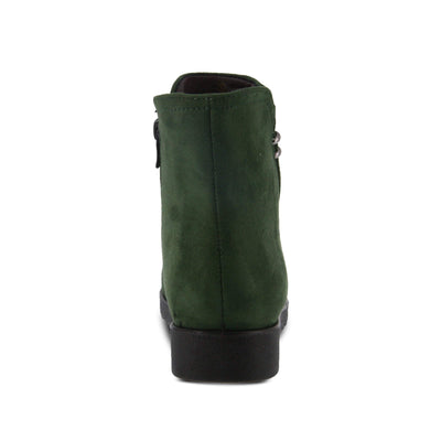 Spring Step Flexus Womens Grenzia Bootie Olive Green