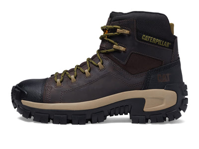 Caterpillar Invader Hiker Waterproof Composite Toe Work Boot Men Coffee Bean