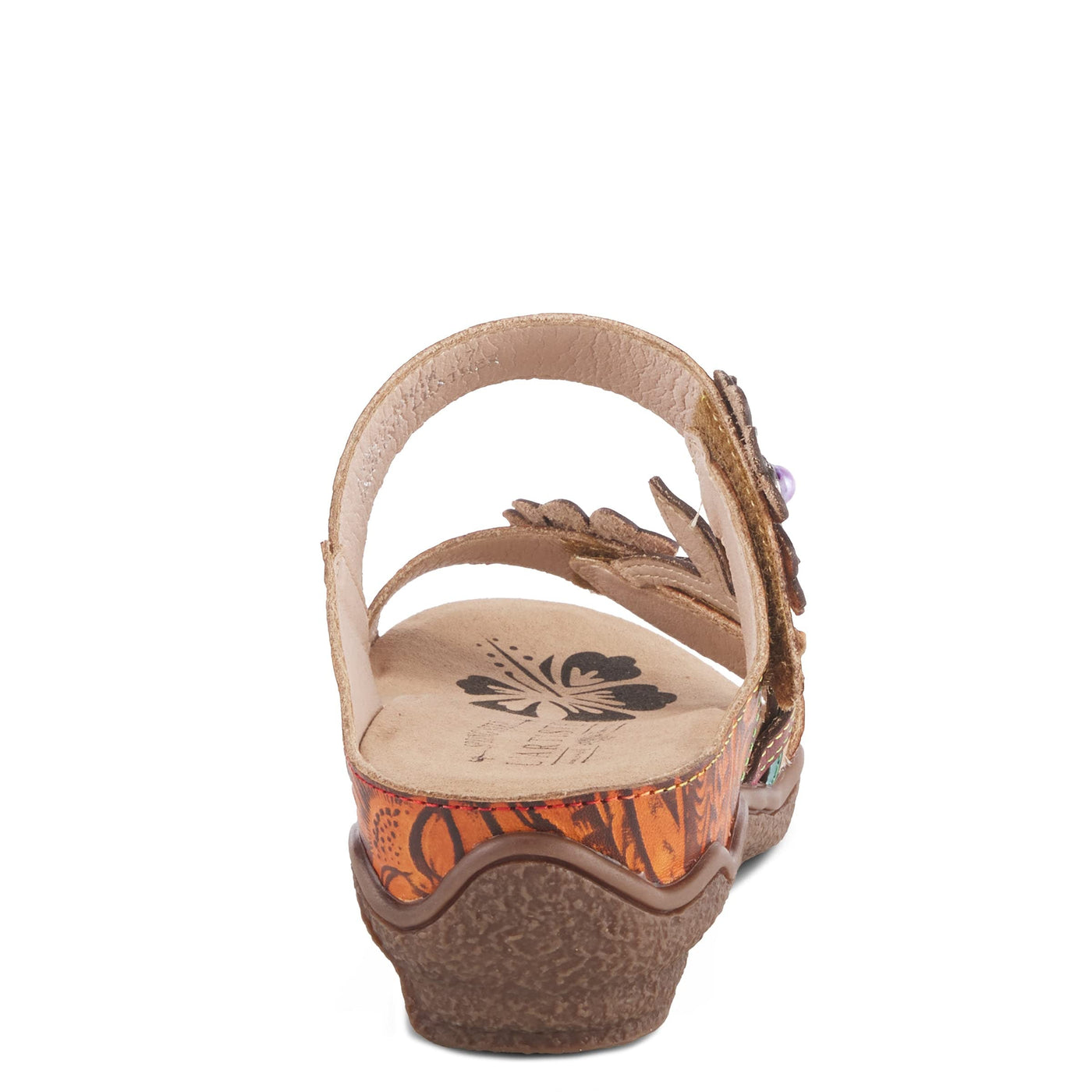 L'Artiste by Spring Step Women's Aymee Sandal, Mango Multi, 9