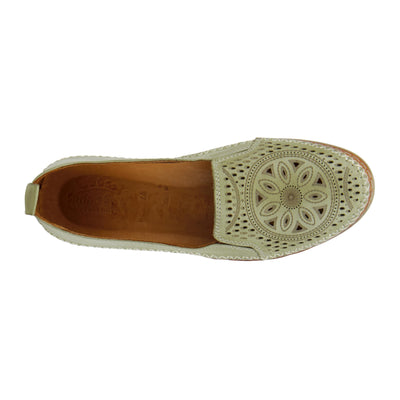 Spring Step Women's Ingrid Slip-on Shoe Olive Green EU 39 / US 8.5