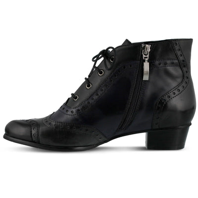 Spring Step Women's Heroic Boot, black/Multi, 38 EU/7.5-8 M US