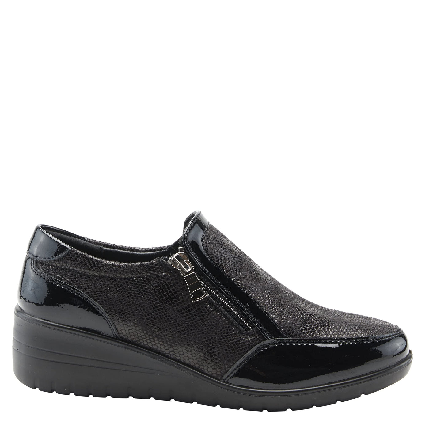 Flexus Women's Concha Black Shoes EU 39 / US 8.5