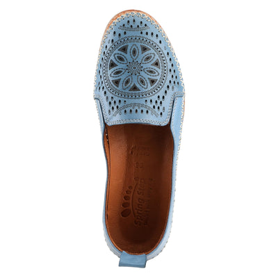 Spring Step Women's Ingrid Slip-On Loafer Sky Blue EU 38/7.5-8