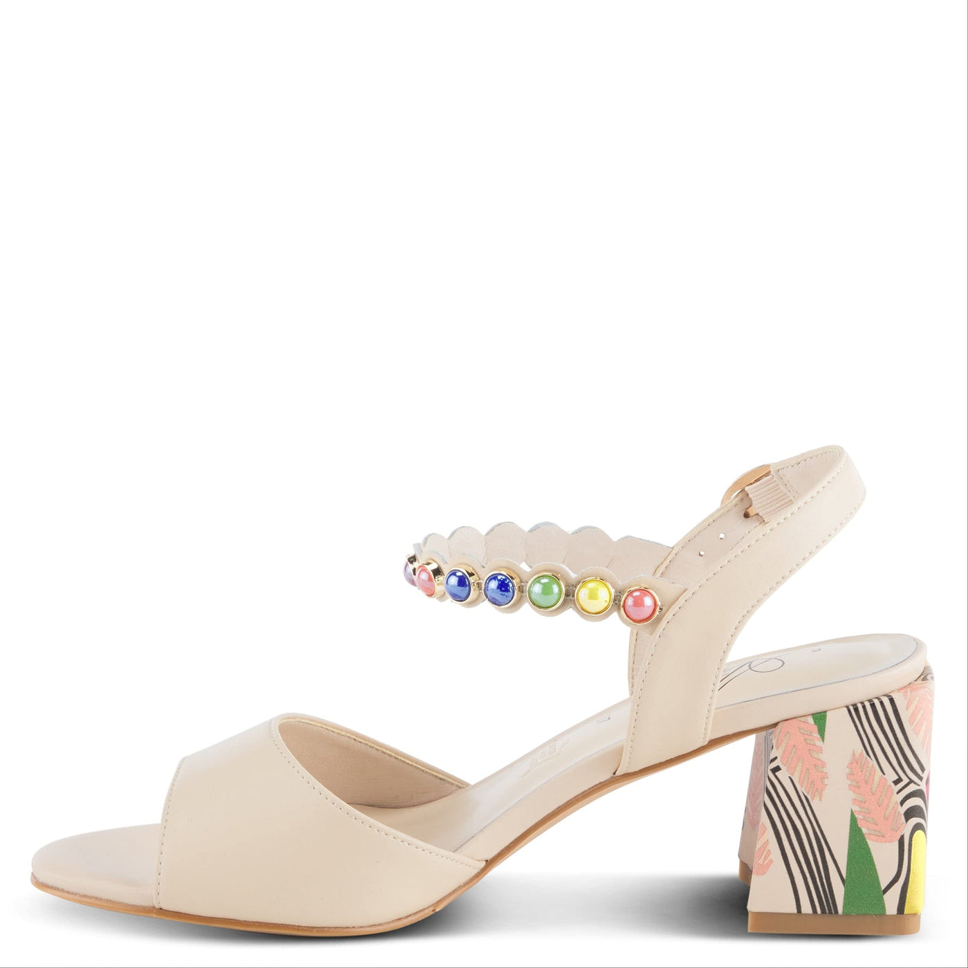 Azura Women's Legendary Slingback Sandal Beige EU 42 / US 10.5-11