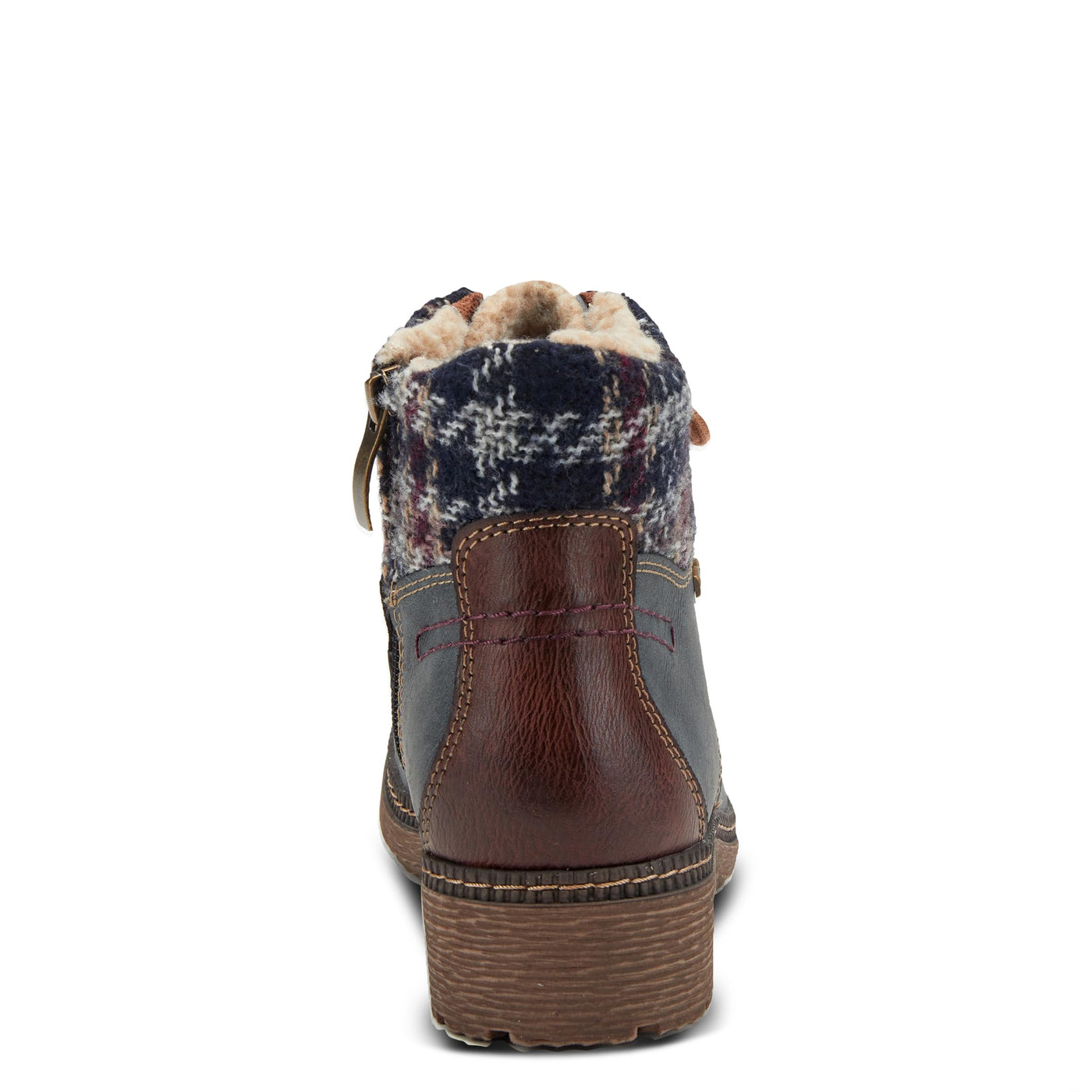 Spring Step Women's Marylee Combat Boot, Navy, 40 M EU Medium EU (US 9 US)