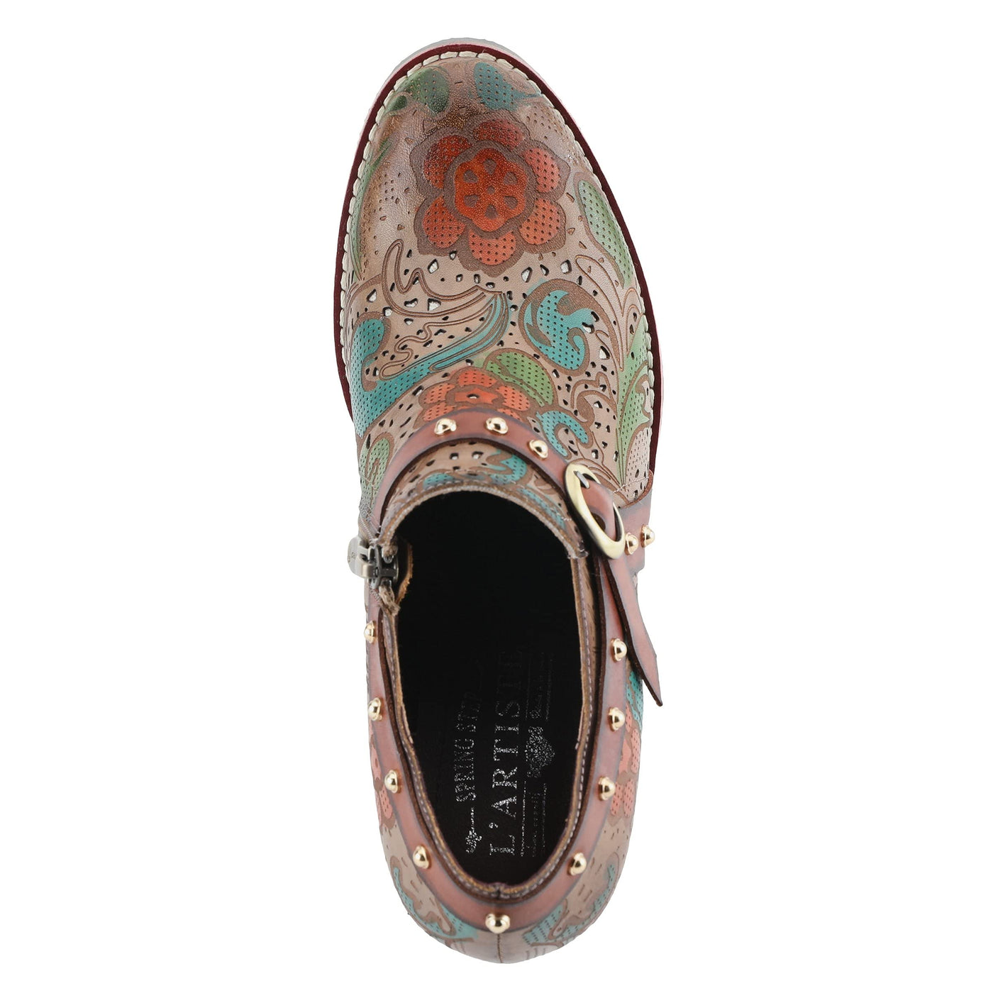 L'Artiste by Spring Step Firaplay Brown Multi EU 35 (US Women's 5) M