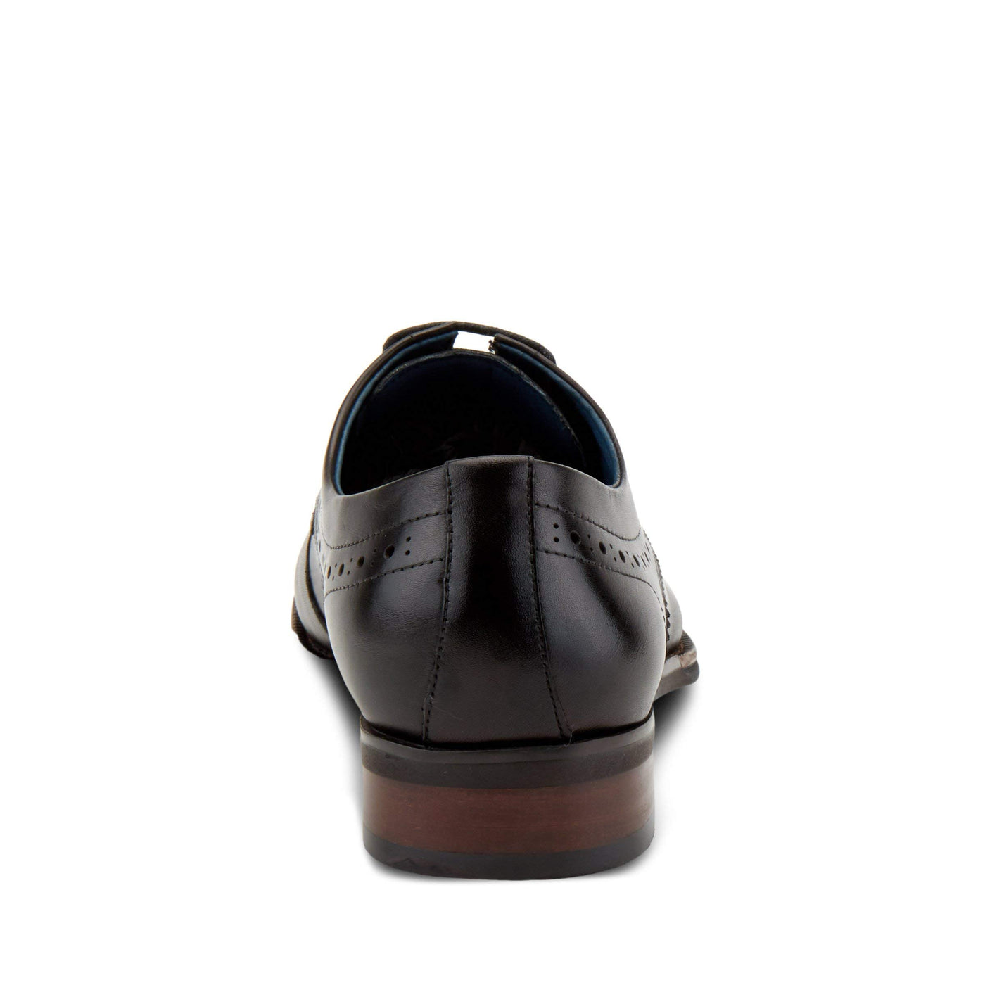 Spring Step Men's Charlie Oxford, Black, 8-8.5 Medium US
