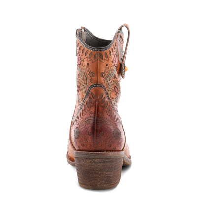 Spring Step L'Artiste Galop Boot for Womens - Ankle Boots with Inside Zipper Closure - Comfortable Western Ladies Boots for Outdoor - Camel EU 40 / US 9