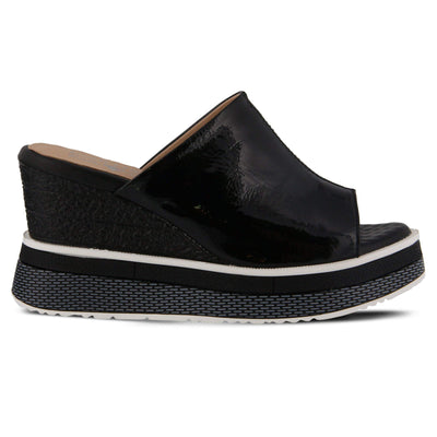 L�Artiste by Spring Step Women's ALURRIN Platform, Black, 9.5-10