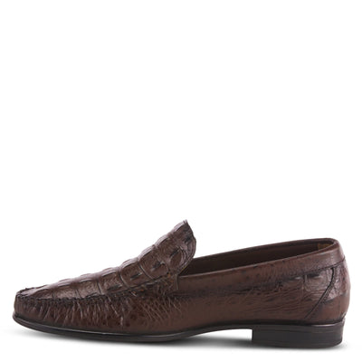 Spring Step Men's Choz Slip-On Shoe Brown Croco EU 46 / US 12-12.5