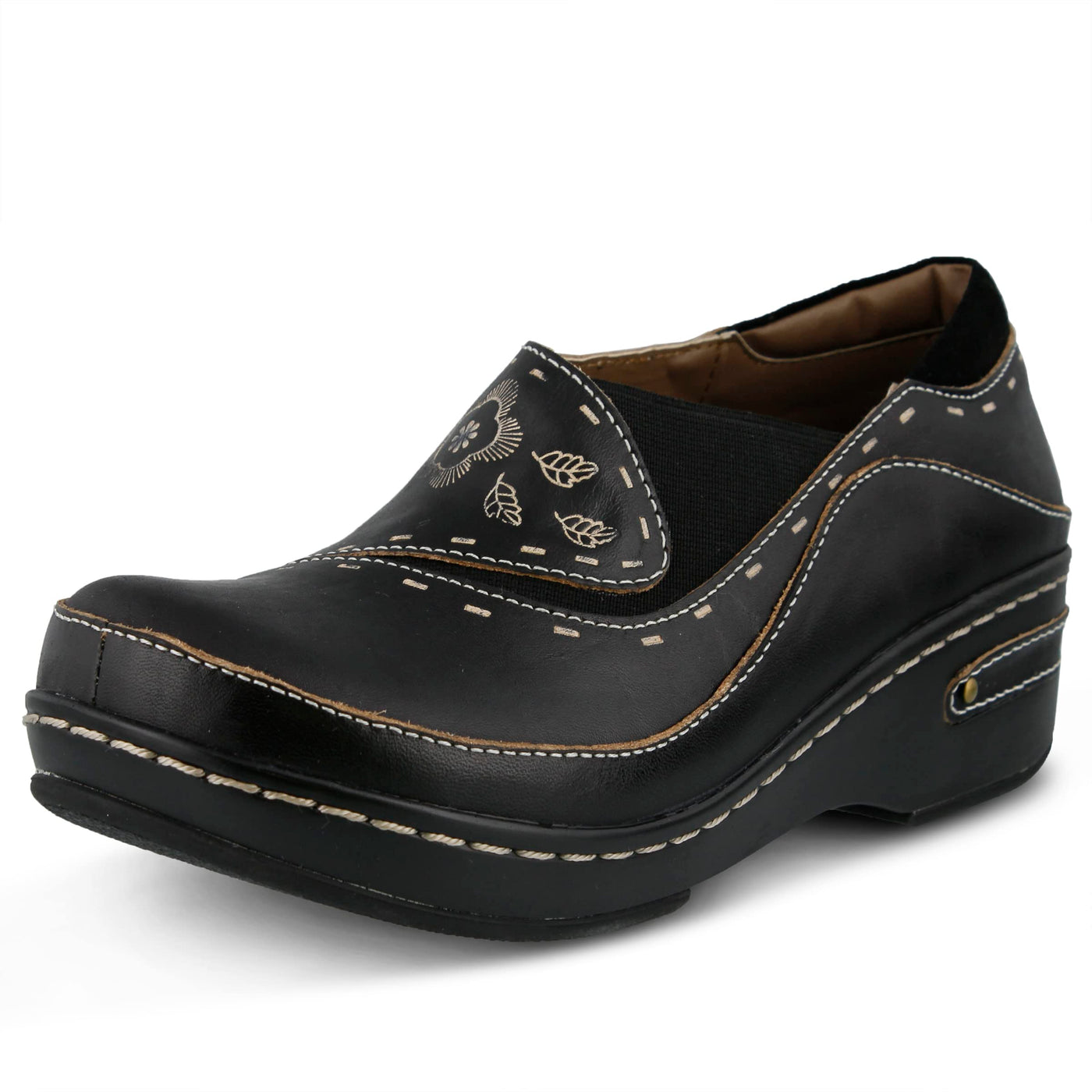 Spring Step L'Artiste Women's Burbank Slip-On Shoe Black EU 41 / US 9.5-10