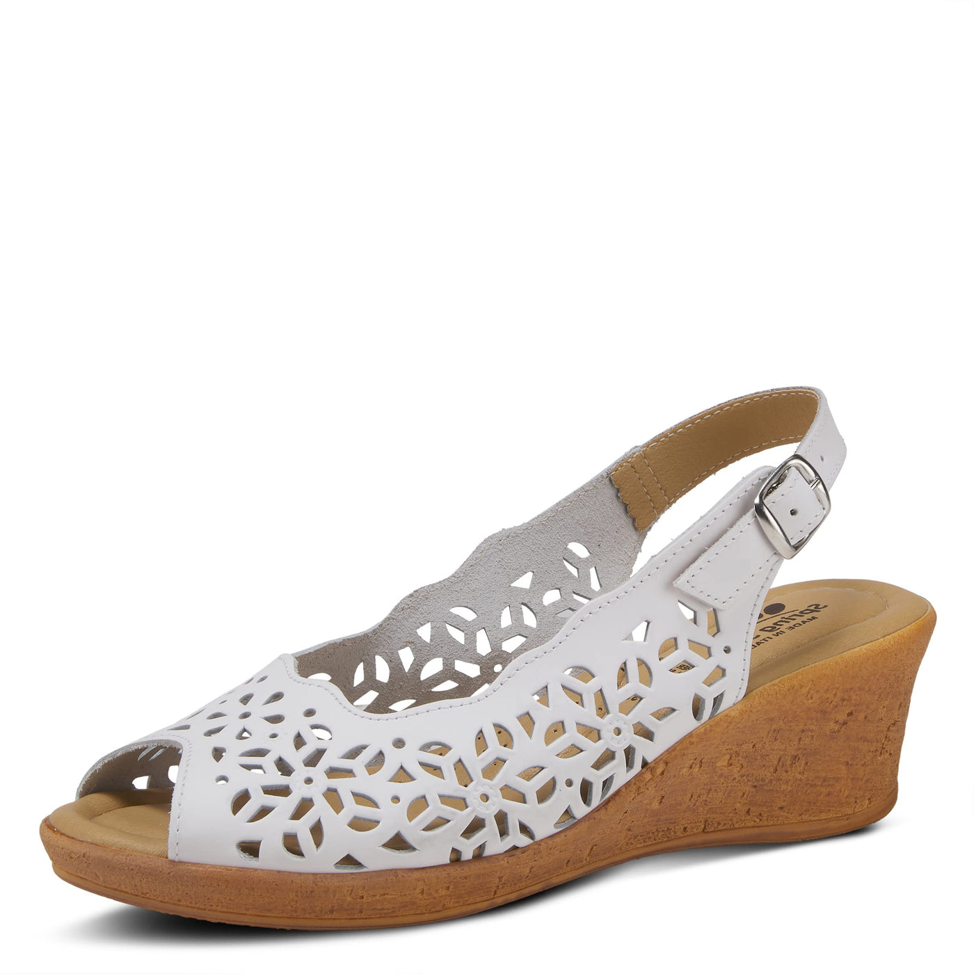 Spring Step Women's Footsie Slide Sandal White EU 41 / US 9.5-10