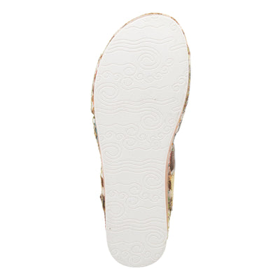 Spring Step L'Artiste Women's Joelina-Dazi Ankle Strap Sandal Yellow Multi EU 38 / US 7.5-8