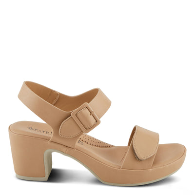 PATRIZIA Women's SANDLIN Slingback Heeled Sandals Beige EU 42 / US 10.5-11