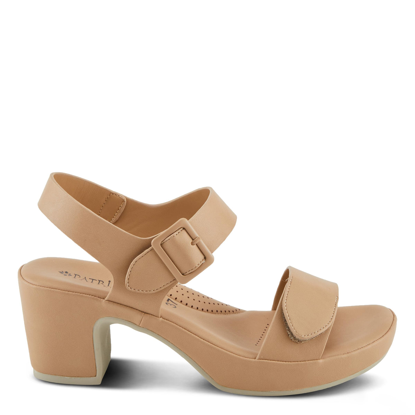 PATRIZIA Women's SANDLIN Slingback Heeled Sandals Beige EU 40 / US 9