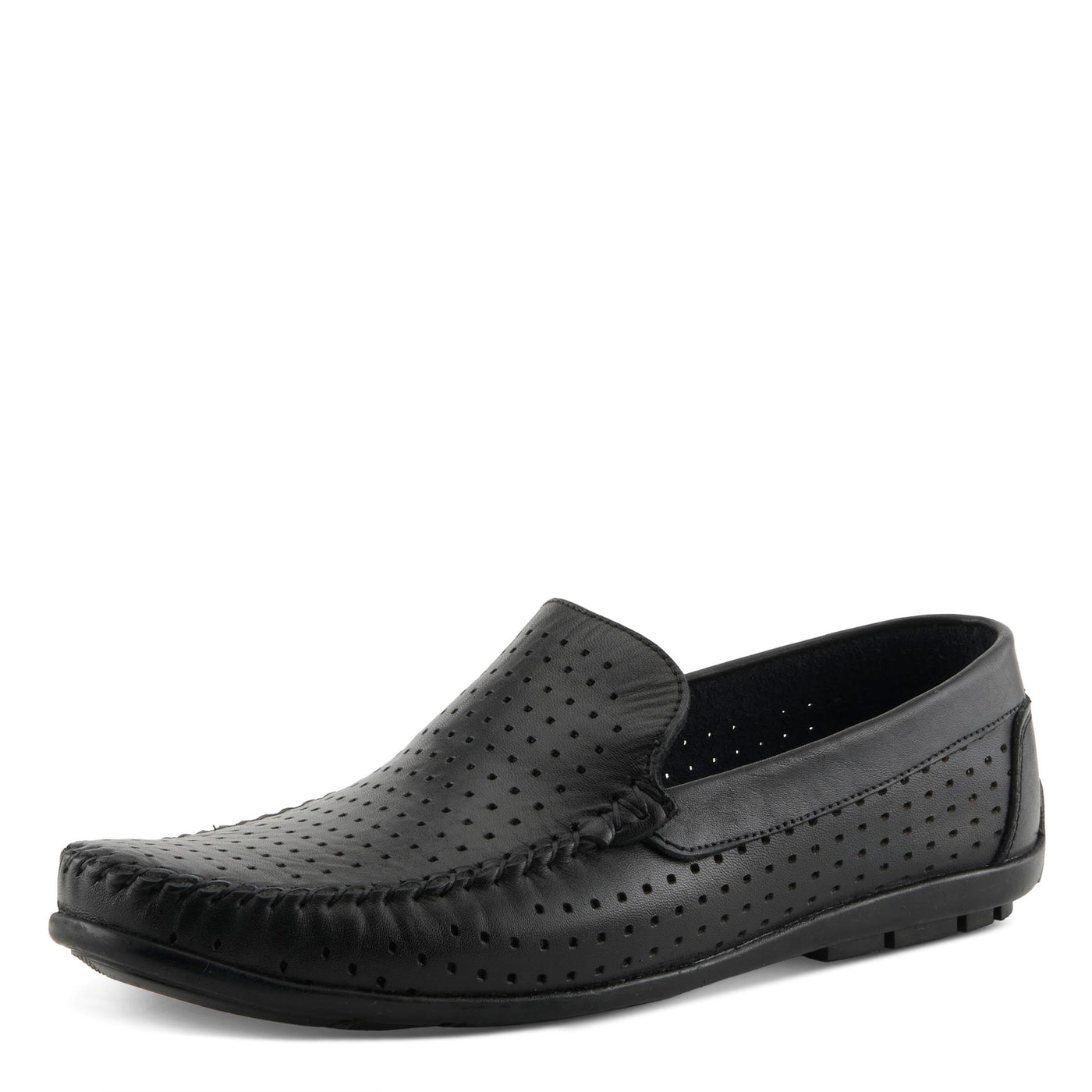 Spring Step Men's Crispin Slip-On Shoe Black EU 40 / US 7-7.5