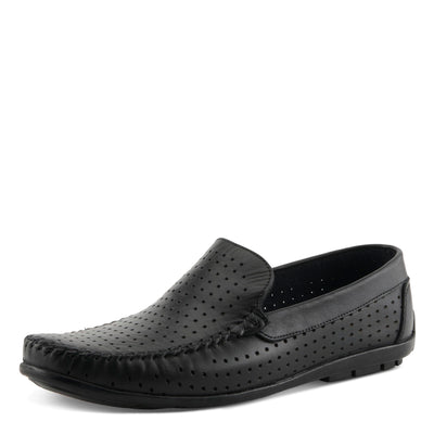 Spring Step Men's Crispin Slip-On Shoe Black EU 40 / US 7-7.5