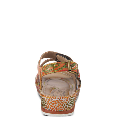 L�Artiste by Spring Step Women's Sumacah-cam Slide Sandal, Camel, 38 EU/7.5-8 M US
