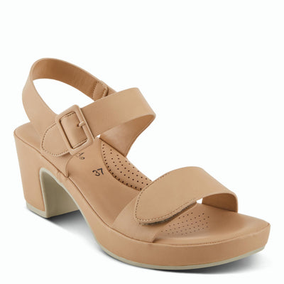 PATRIZIA Women's SANDLIN Slingback Heeled Sandals Beige EU 41 / US 9.5-10
