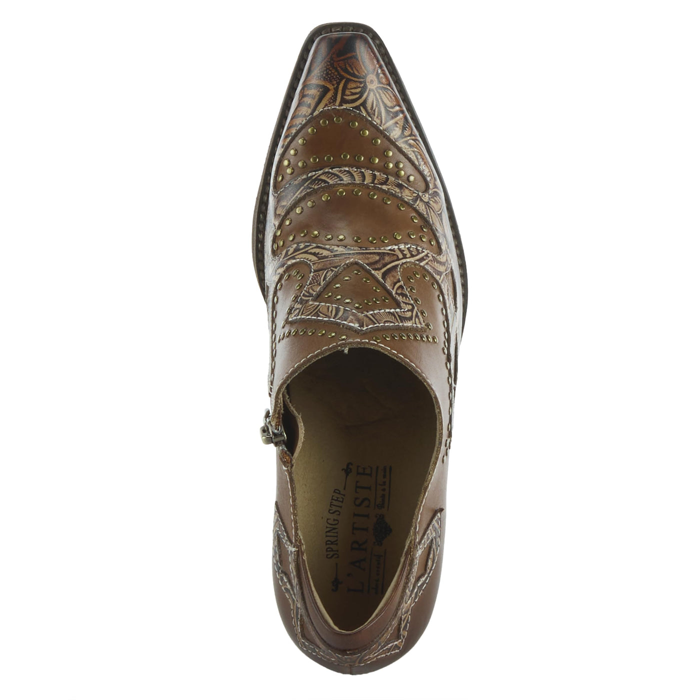 Spring Step L'Artiste Women's Zappa Leather Shootie Brown EU 40 / US 9