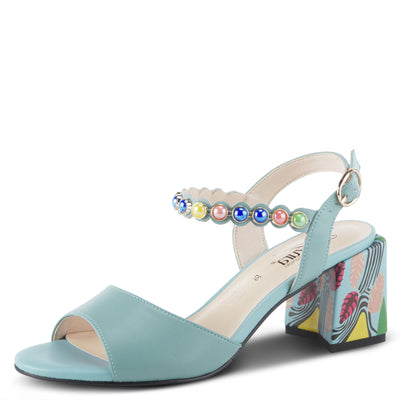 Azura Women's Legendary Slingback Sandal Blue EU 42 / US 10.5-11