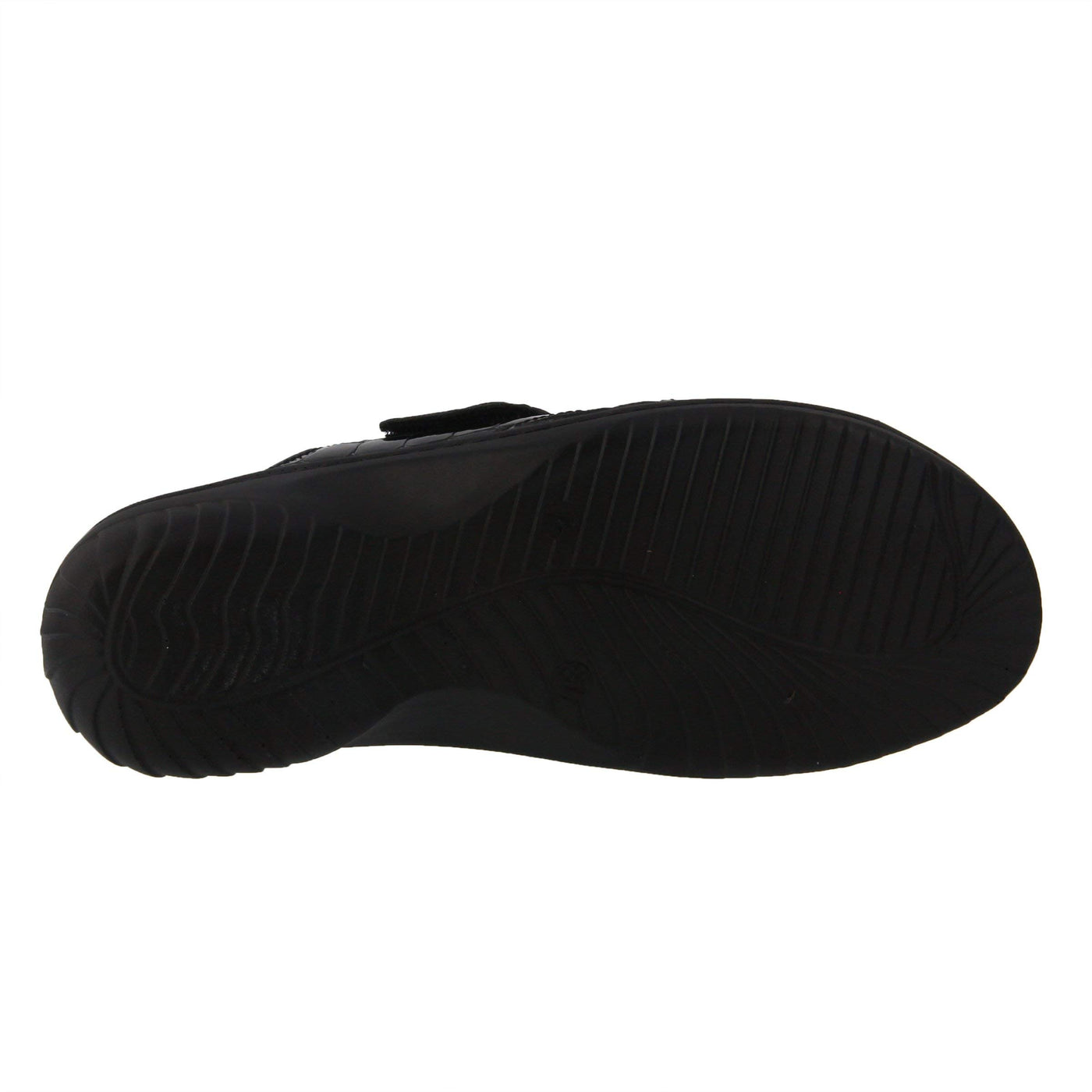 Flexus Women's Almeria Slide Sandal Black Patent EU 39 / US 8.5