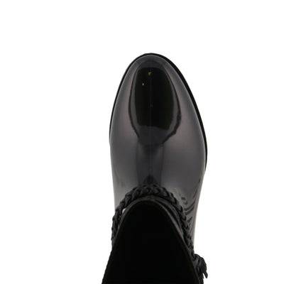 Spring Step Women's Glover Rain Boot, Black, 40 M EU Medium EU (US 9 US)