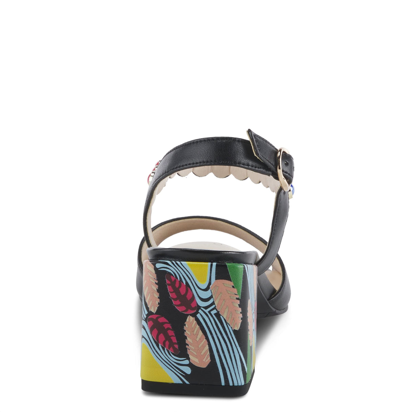 Azura Women's Legendary Slingback Sandal Black EU 38 / US 7.5-8