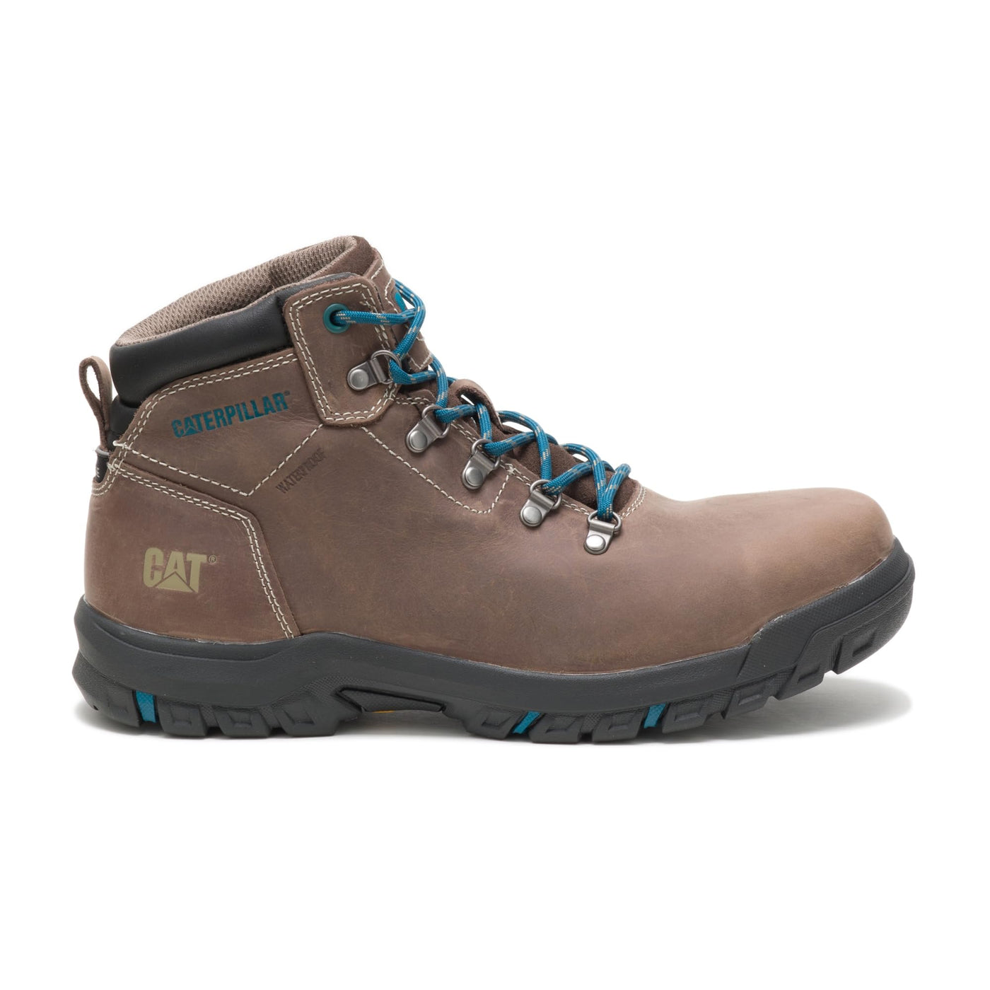 Cat Footwear Women's Mae Waterproof Steel Toe Work Boot, Bay Leaf, 11
