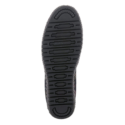 Spring Step Women's Saszier Wedge Navy Multi EU 37 / US 6.5-7