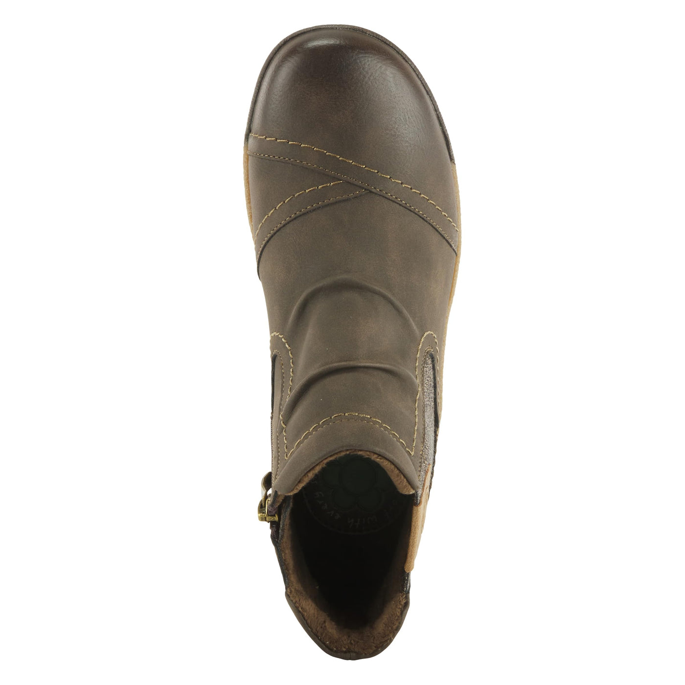 Spring Step Women's Atella Bootie Dark Brown EU 37 / US 6.5-7