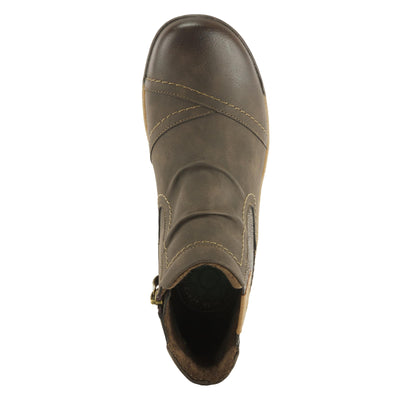 Spring Step Women's Atella Bootie Dark Brown EU 37 / US 6.5-7