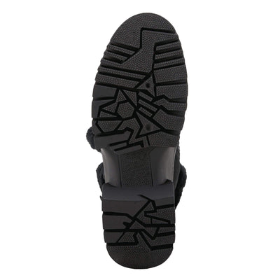 Spring Step Women's Tread Fashion Boot, Black Suede, 8.5