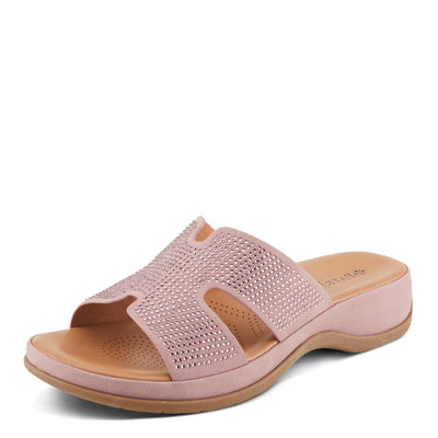 PATRIZIA Women's ENDLESS Crystal Platform Sandals Blush EU 41 / US 9.5-10