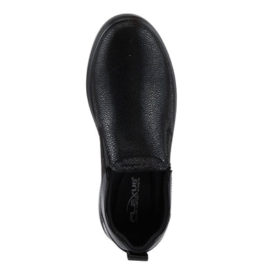 Flexus Women's WRENLY Slip-On Shoes with Faux Leather Upper, Comfortable Fit, and Rubber Outsole Black EU 38/ US 7.5-8