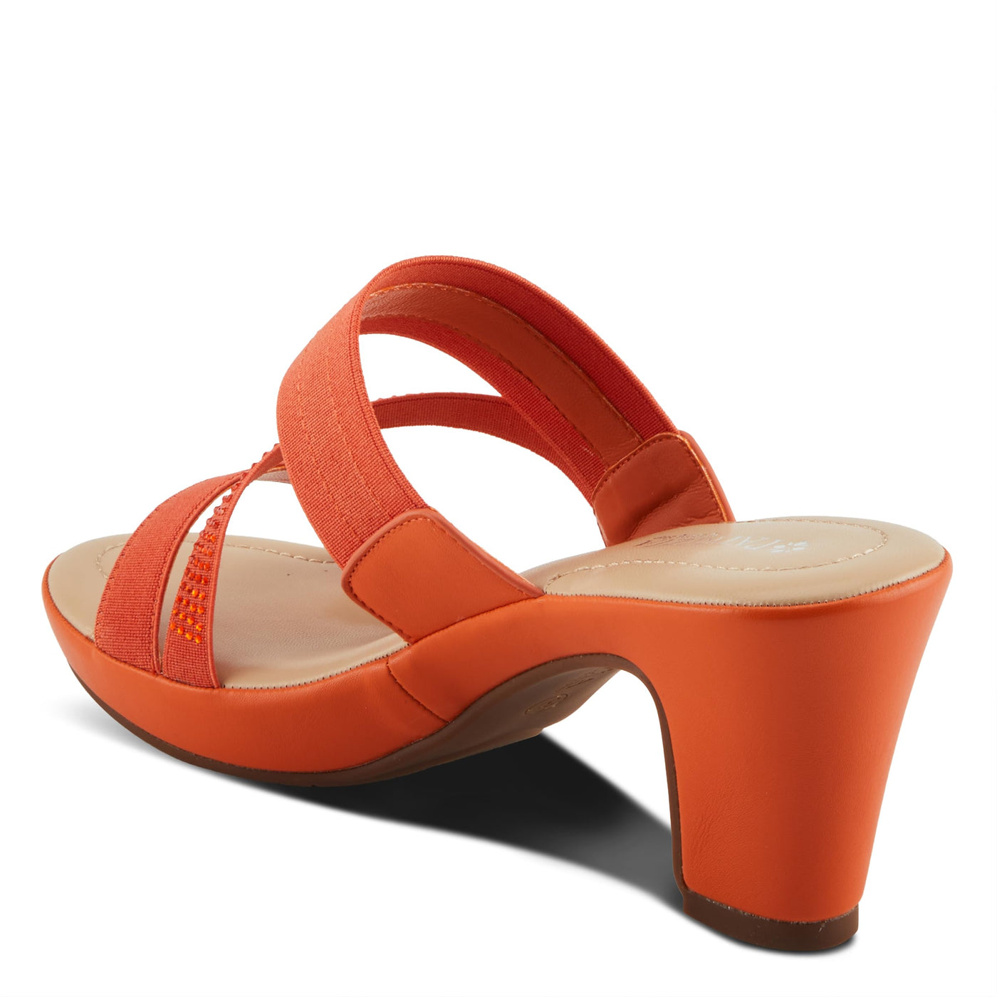 PATRIZIA Women's DEVORAH Slide Cross Over Heeled Sandal