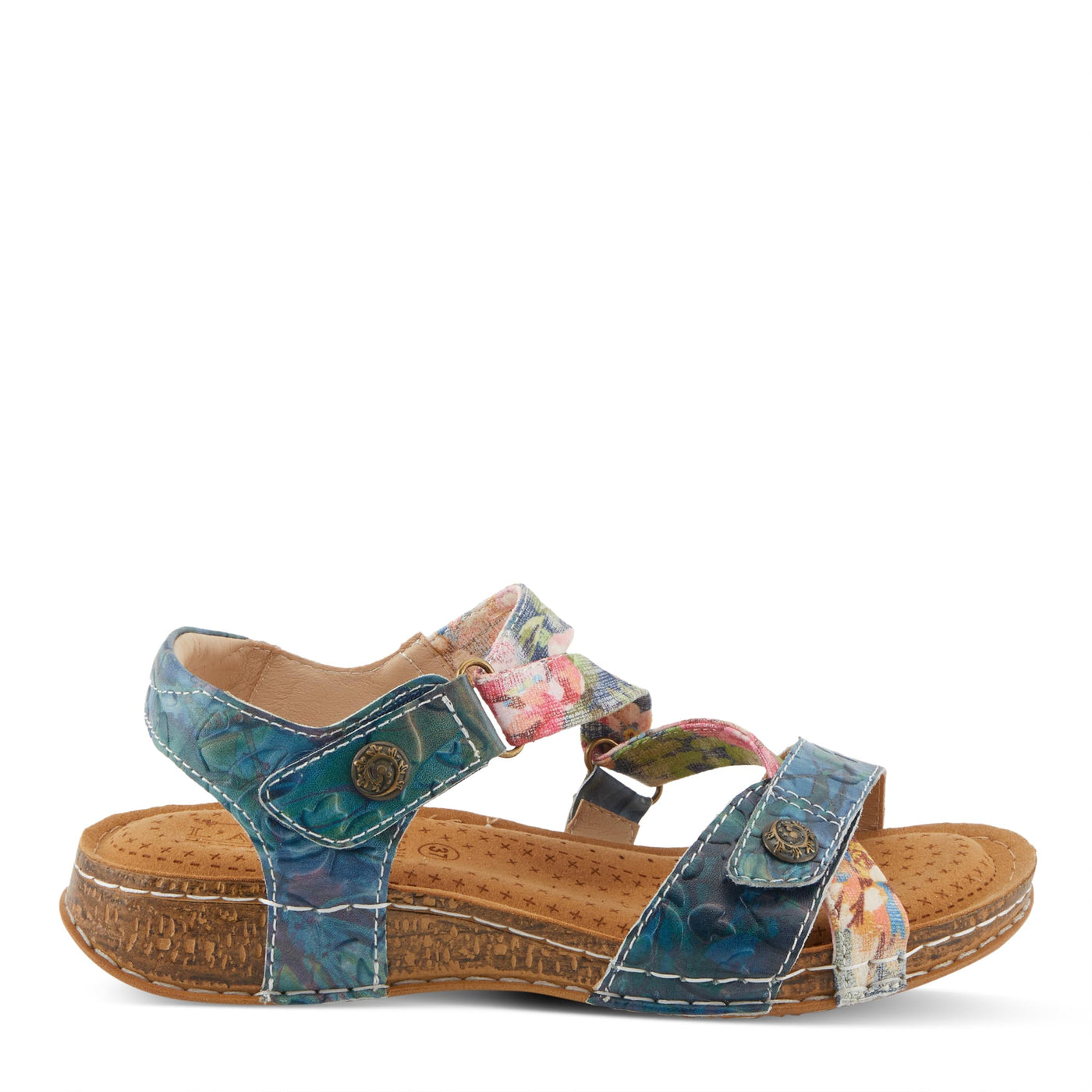 Spring Step L'Artiste Women's COLLETTE Energetic Comfort Sandals | Stylish Asymmetrical Design