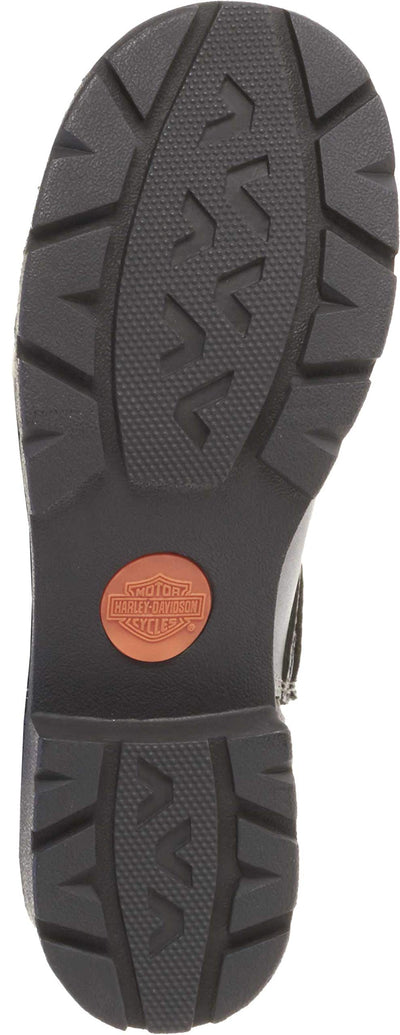 HARLEY-DAVIDSON FOOTWEAR Women's Tegan Ankle Boot ,Black,7.5 M US
