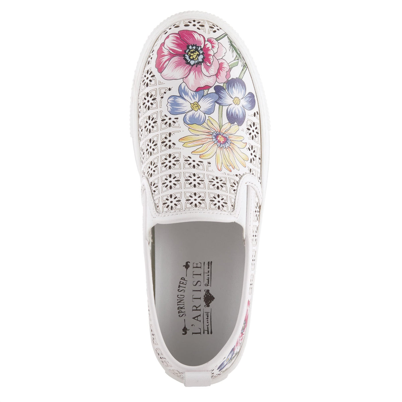 Spring Step L'Artiste Women's Reallove Fashion Sneaker White EU 38 / US 7.5-8