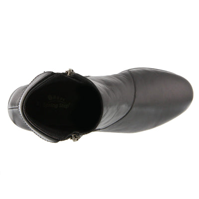 Spring Step Womens Sangha Black Boot - 37