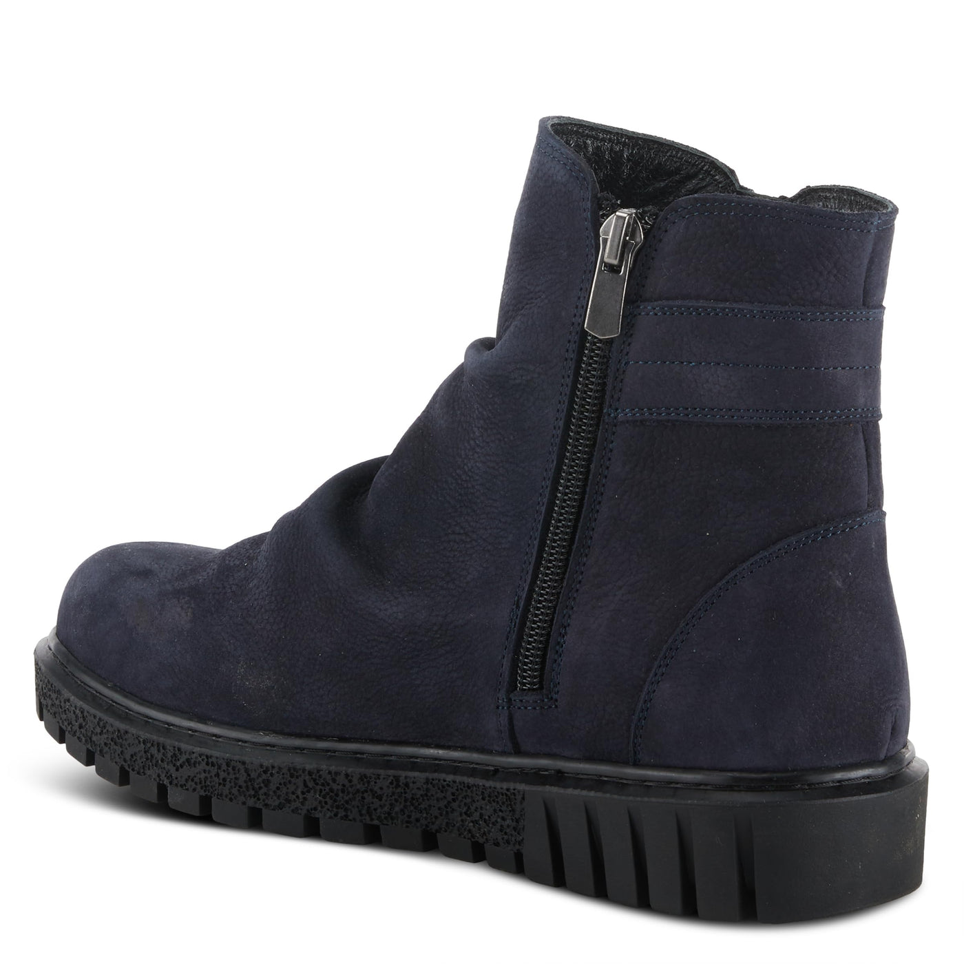 Spring Step Women's Addlyn Nubuck Leather Bootie Navy Nubuck EU 39 / US 8.5