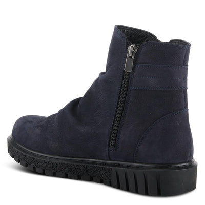 Spring Step Women's Addlyn Nubuck Leather Bootie Navy Nubuck EU 39 / US 8.5
