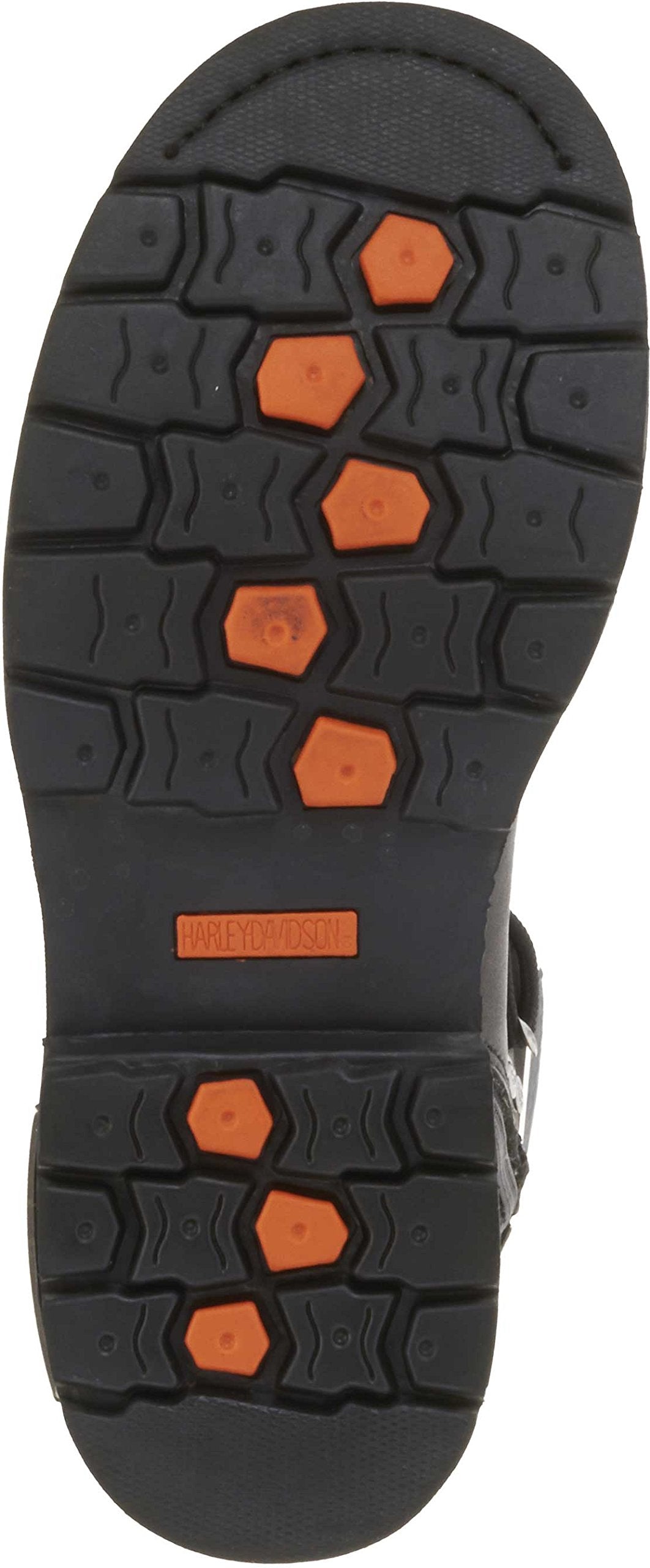 Harley-Davidson Men's Electron Leather Motorcycle Casual Boot, Black, 8.5