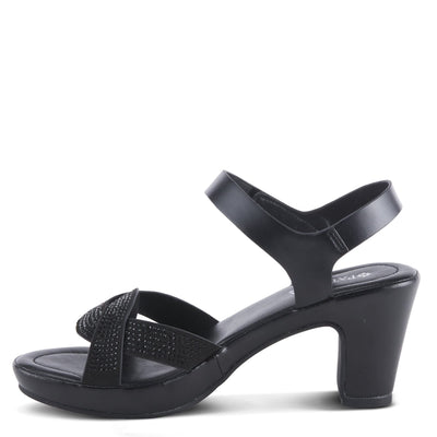 PATRIZIA Women's Cantra Slingback Sandal Black EU 42 / US 10.5-11