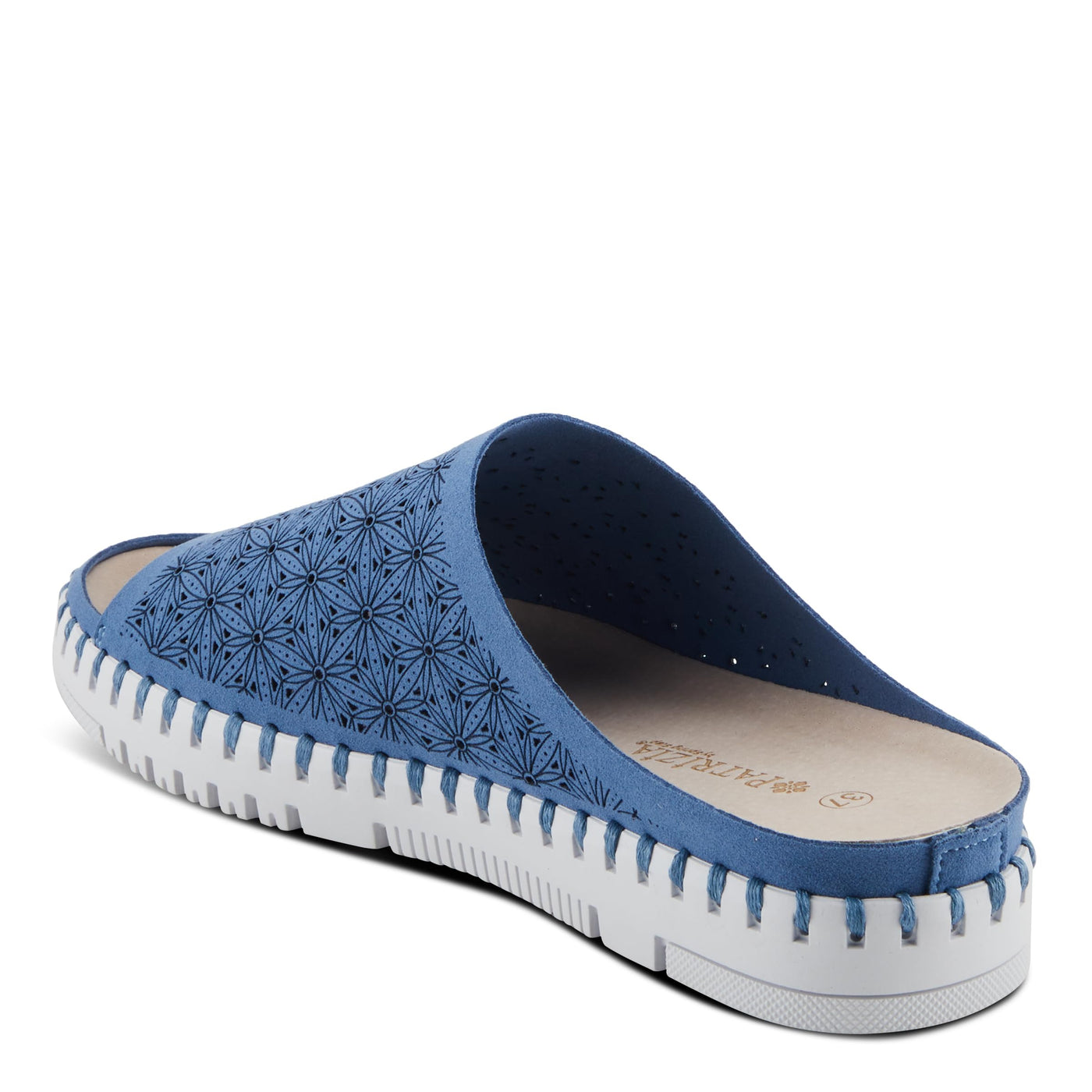 PATRIZIA Women's CANOPY Slide Flat Sandals Blue EU 39 / US 8.5