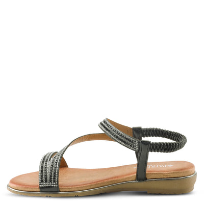 PATRIZIA Women's Alella Slingback Sandal Black EU 39 / US 8.5