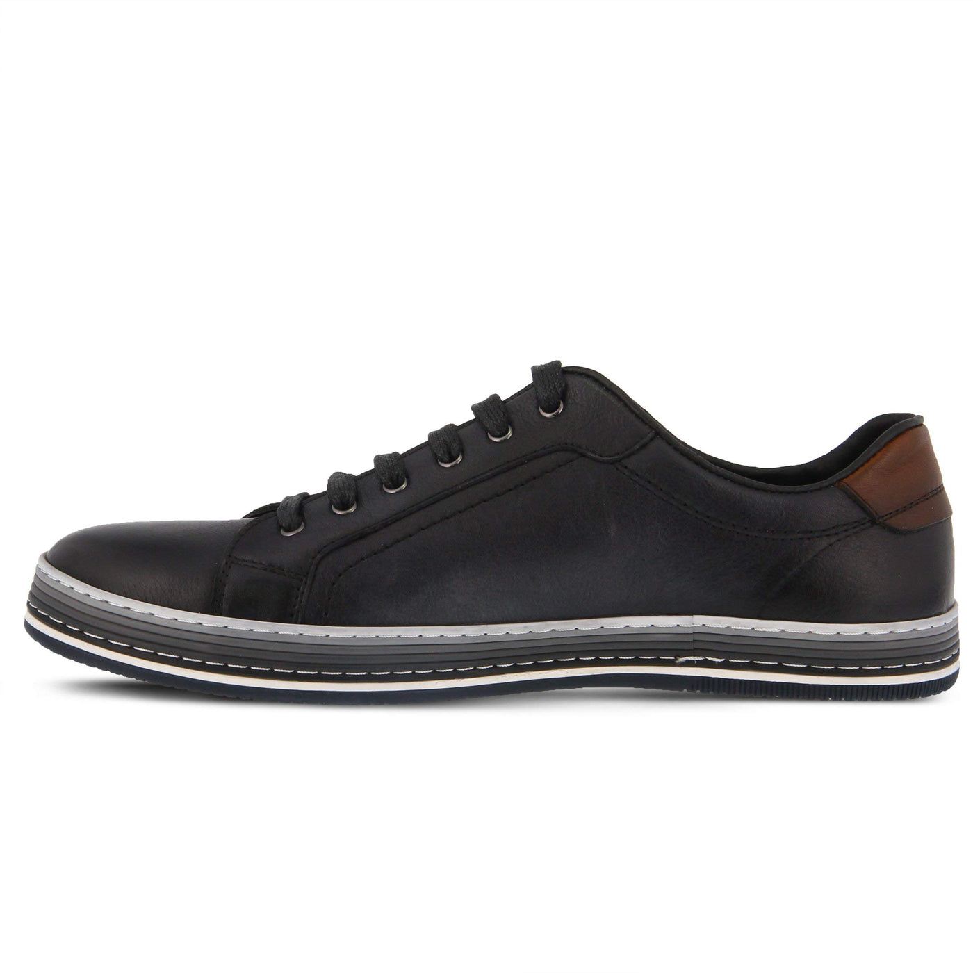 Spring Step Men Tommie Black Shoe US 9.5-10