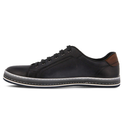 Spring Step Men Tommie Black Shoe US 9.5-10