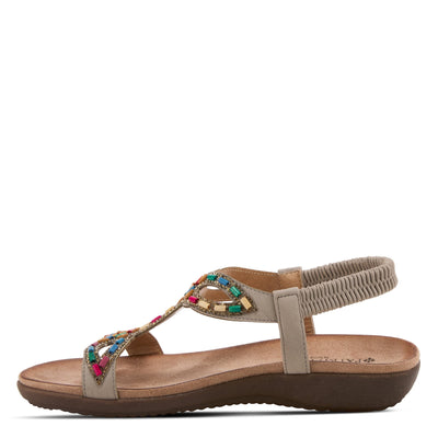 PATRIZIA Women's Volcanic Slingback Sandal Grey EU 36 / US 5.5-6