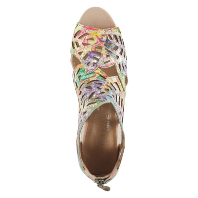 Spring Step L'Artiste Women's Amora Sandals Rainbow Multi EU 42 / US 10.5-11